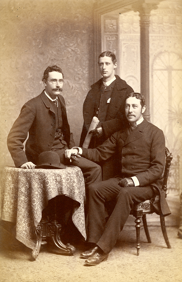 Foster & Martin, John Harry Grainger, Dr Henry O'Hara and Frank Gates, c1892.