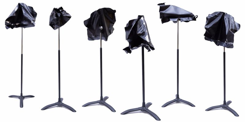 crushed music stands