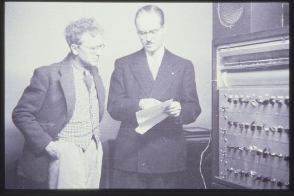 Grainger with Earle Kent and Kents Electronic Music Box 1951