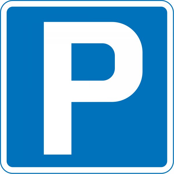 Parking sign